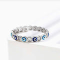 Anillo ojo turco con circones