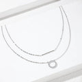 Collar doble con circones