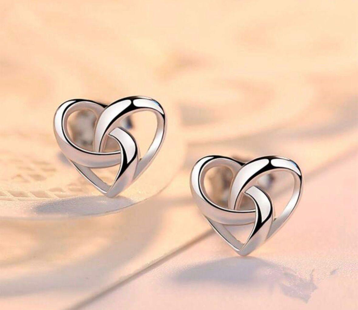 Aretes de corazon